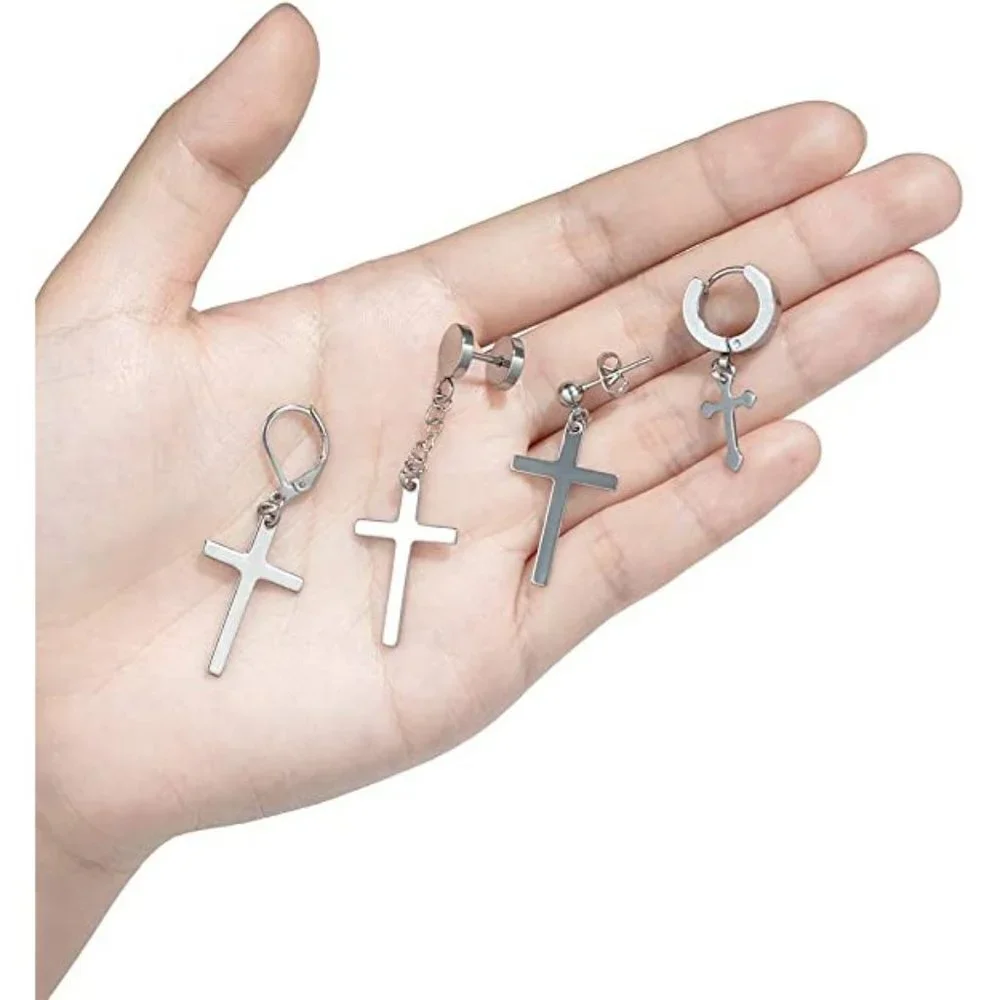 Stainless Steel Hoop Earrings